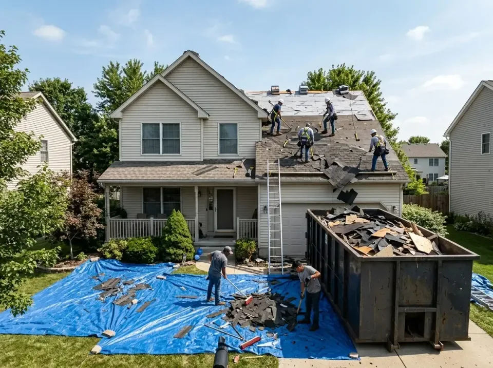 roof-replacement-debris-remova-004 — frequently asked questions, Cheapest Dumpster Rentals in Hickam Housing, HI